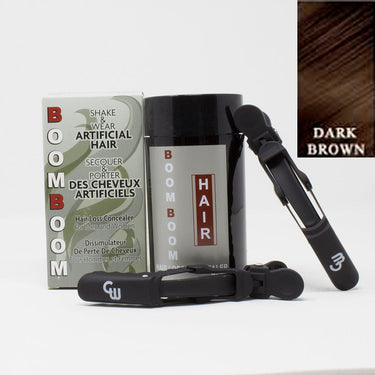 BOOM BOOM HAIR_Hair loss concealer Dark Brown 28 g / .98 oz_Cosmetic World